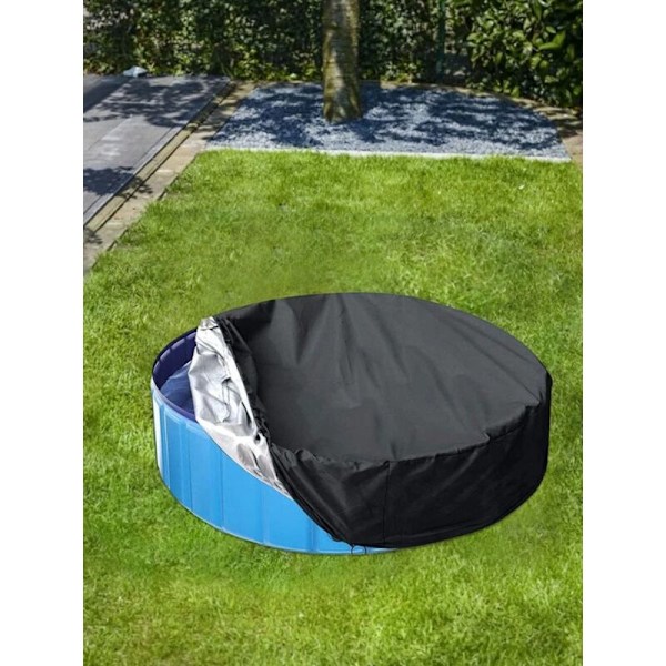 Runt poolskydd - Vattentätt anti-damm poolskydd skyddande överdrag Spa-överdrag Badrum Diameter: 122x30cm