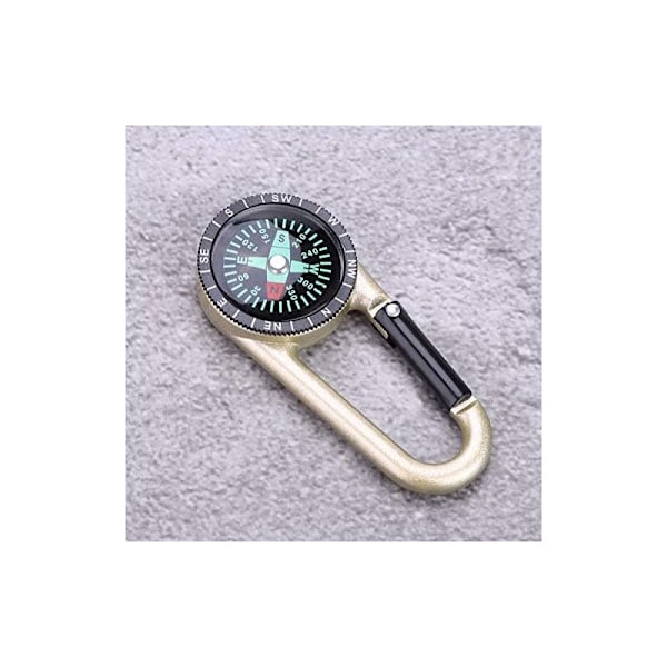 (68 × 30 × 9) Korkjakke 2-i-1 karabinkrok tang Broosher utendørs camping vandrer turer utstyr