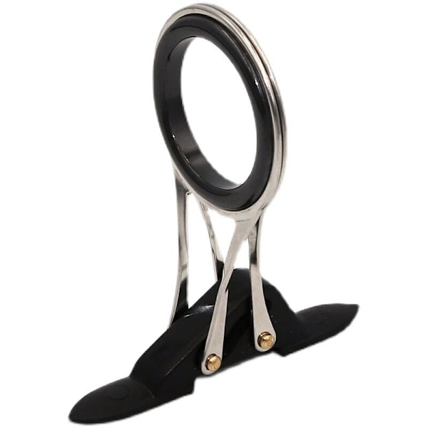 Guidering Fiskestang Stangringe Ple guider foldbar rustfrit stål DIY DIY ØJE Ring Tackle reparationssæt udskiftningstilbehør