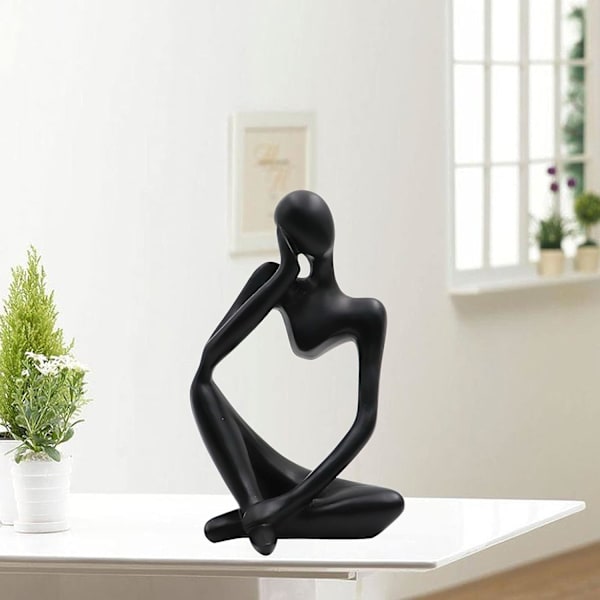 Tenkerstatuer og skulpturer, Tenkerstatuer i harpiks, Abstrakte skulpturer, Innflyttingsgaver, Innflyttingsdekorasjoner, Stue