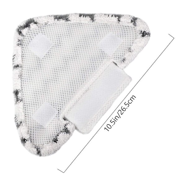 Sovitin Shark P3/P5/P8 -höyrymoppitarvikkeille S3973 S3973D S5004 S6001W, Puhdistusliina (2 kpl)