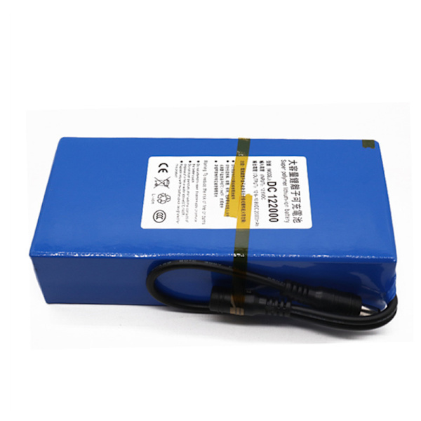 20000mAh lithium-ion super genopladeligt batteri + strømforsyning europæisk stik