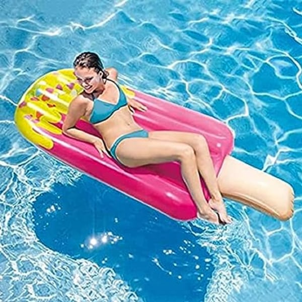 Popsicle-matto - Realistinen kuvio, monivärinen, 183 x 66 cm
