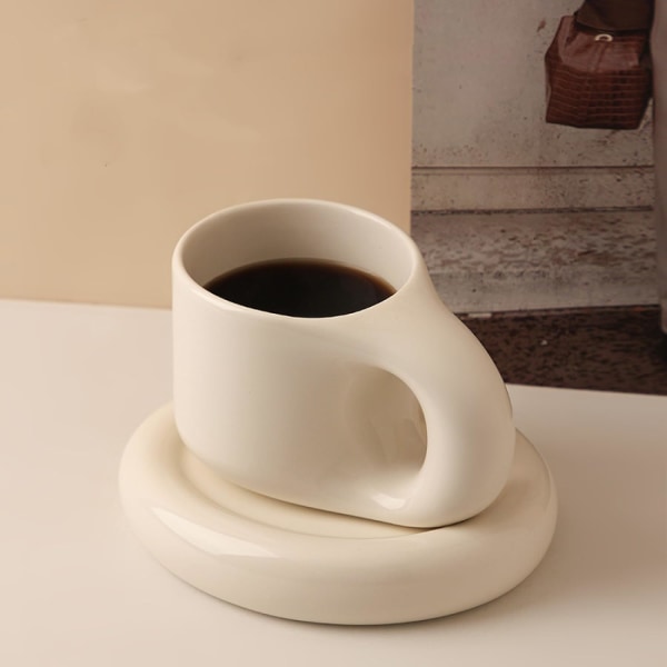 Nordic Ins Creative Mug Kaffekop Par Kop Keramisk Vandkop Office Fat Cup