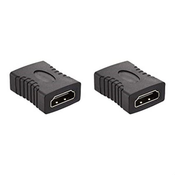 29 x 22mm, Svart, HDMI-koppling (2-pack),