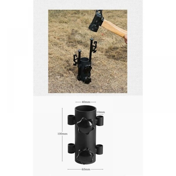 Metall parasollholder, Balkong rekkverk holder holder holder telt telt telt