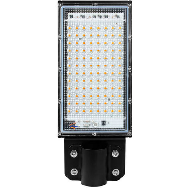 AC180-240V 100W 96LED gatelys med monteringsbrakett IP65 kablet tilkobling gatelys utendørs vanntett sikkerhets LED flomlys hage lekeplass