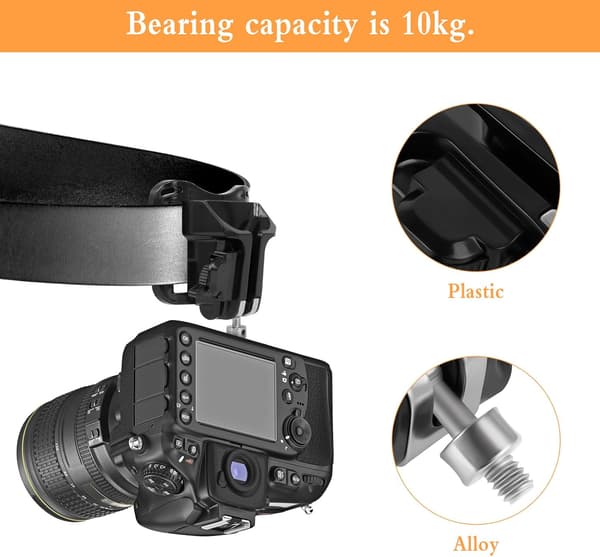 2 stk. Kamera Klips Bæltespænde Montering Kamera Klips Kamera Bælteklips Kamera Bæltespænde til Sony Canon Nikon