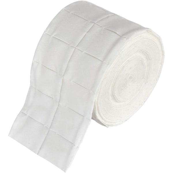 500 stk Lint Free Cleansing Wipes Bomull Negle Wipes Gel Polish Remover Wipes Gel Remover Pads Remover for Nail Art Ongle
