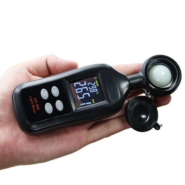 Youyigao Digital Display Ljusstyrka Meter Hög Precision Bärbar Mini Fotometrisk Intensitet Ljusmätare, Digital Ljusmätare