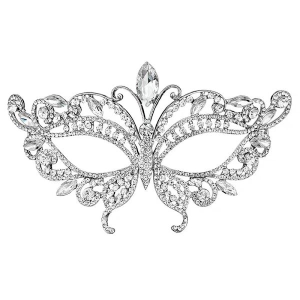 Maske for maskerade, Halloween, karneval - Unisex