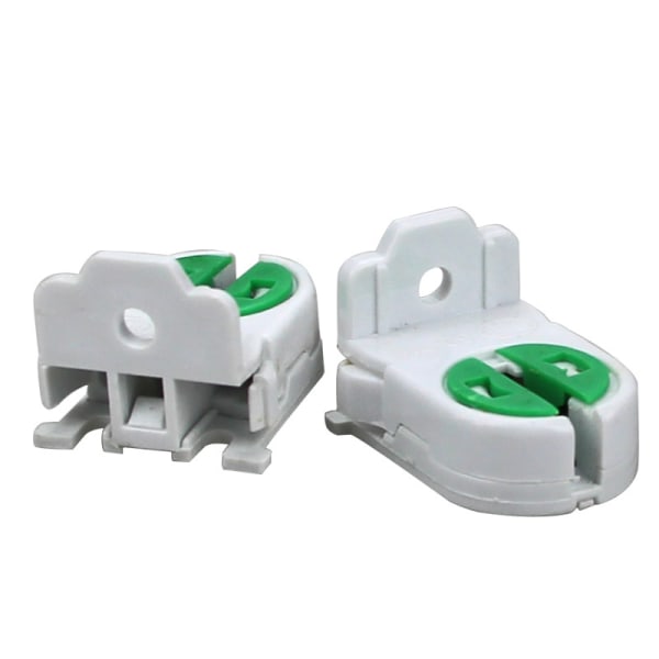 2 stk. Dobbelt Terminal T5 Lysstofrør Fatning Holder