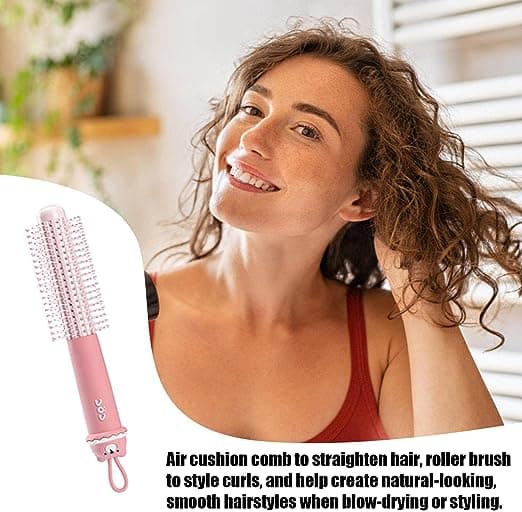 Pink Curling Comb - Sød Hårkam - Anti-Statisk Massagebørste