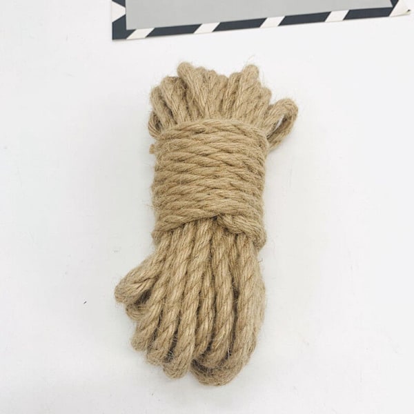 2-pack, juterep hampa rep tjocklek 1,5 mm, längd 120 m, för DIY