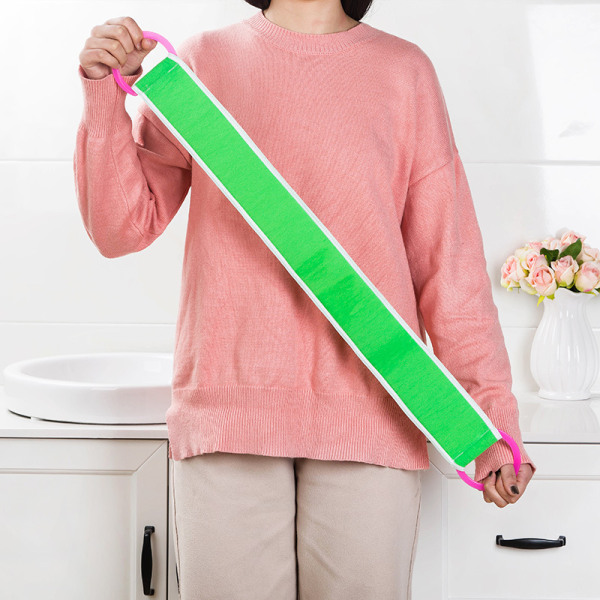 3 st Loofah Ryggskrubb Loofah Dubbelsidig Dusch Exfoliator Skrubb Remsa Kropp Bad Svamp