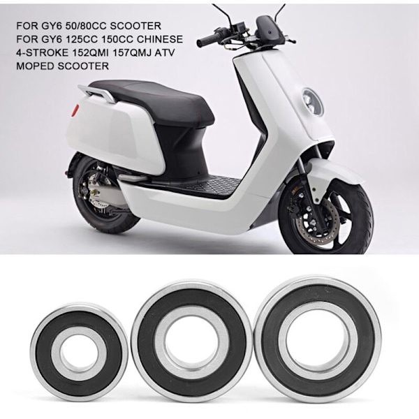Sæt med gearkasselejer til gy6/80cc scooter reparations tilbehør