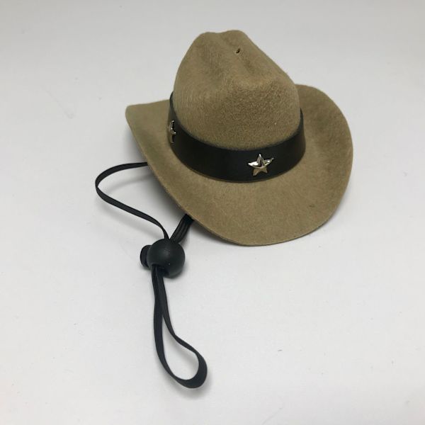 (Khaki-väri) Lemmikki Cowboy Hat Cowboy-asu Koira- tai Kissakutsujen Koristeluun
