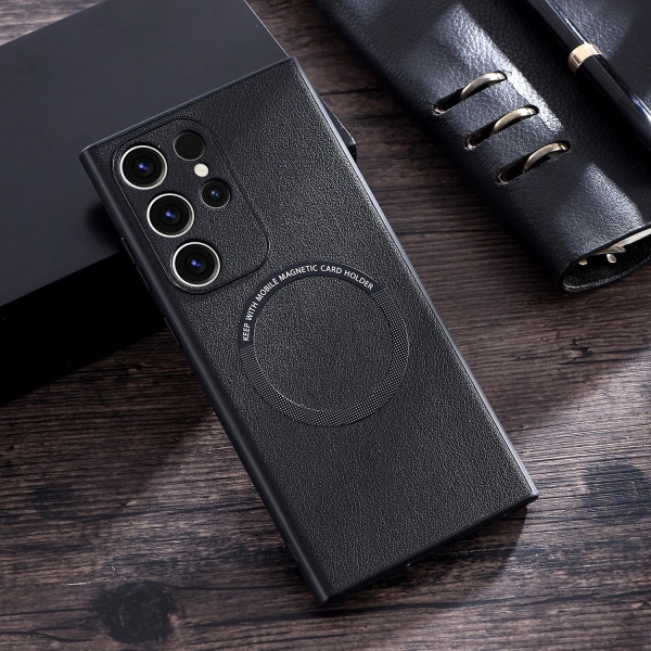 Magnetisk Magsafe- case kompatibel med Samsung Galaxy S23 Ultra, P