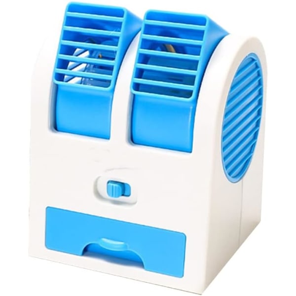 Beskrivning av Mini Air, Portable Air Conditioner Portable Air Cooler USB Air Conditioner Tyst Luftkonditioneringsfläkt för hem, resor, kontor, Campi