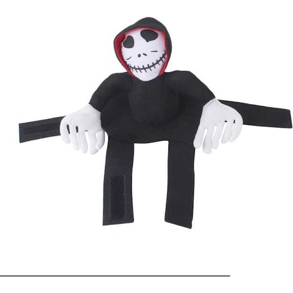 Halloween kæledyr hundespøgelse kostume, hvalp spøgelse kappe Halloween fest cosplay kostume kæledyr sjov gave forsyninger ferie ferie klæde sig ud (lille)