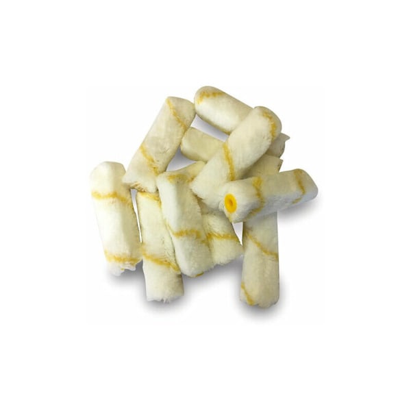 Set med 10 målarroller, miniroller 10cm färg, liten rollfärg för färg, väggar, dörr och ho