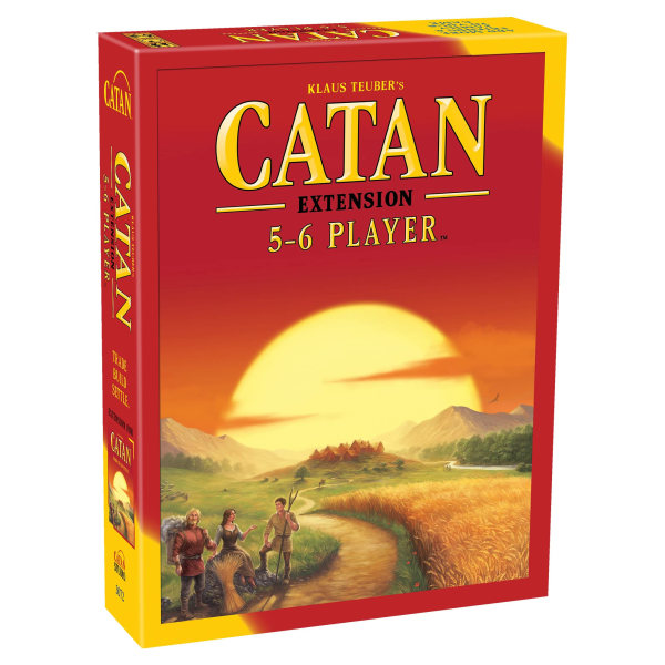 Catan (peruspeli) seikkailulautapeli aikuisille ja perheille Ikä 10+ Sopii 3-4 pelaajalle Keskimääräinen peliaika 60 minuuttia (Catan Red Expansion