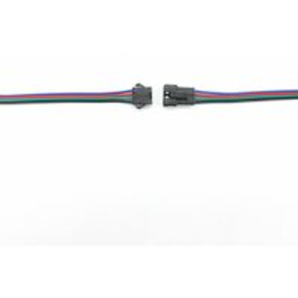 20 par 4-stifts SM JST-kabel, hane till hona EL-kabel LED-remsanslutning