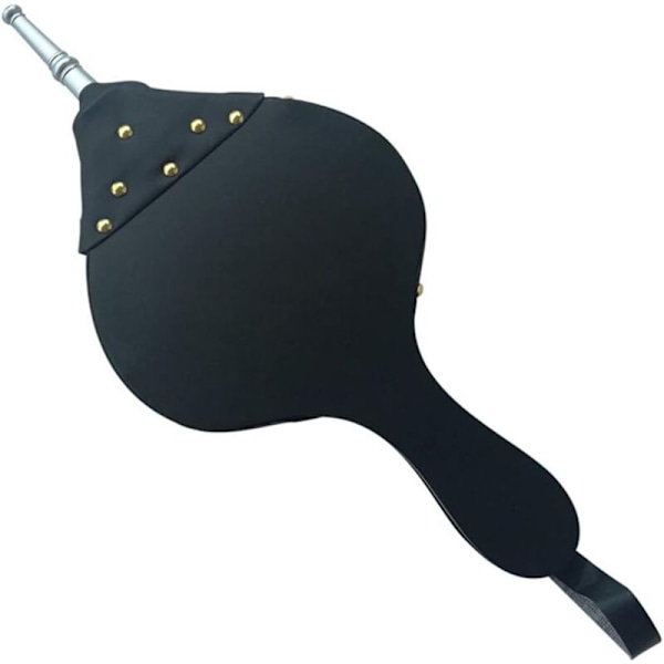 43 cm ruskea manuaalinen palkeet nopeaan sytytykseen hiiligrillille, nuotiolle (musta)