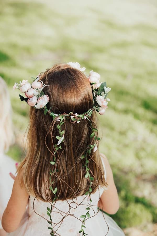 Blomsterkrans for høst med solsikker, brudepikekrone, blomsterhodebånd for jenter, bursdagsfest, hodeplagg