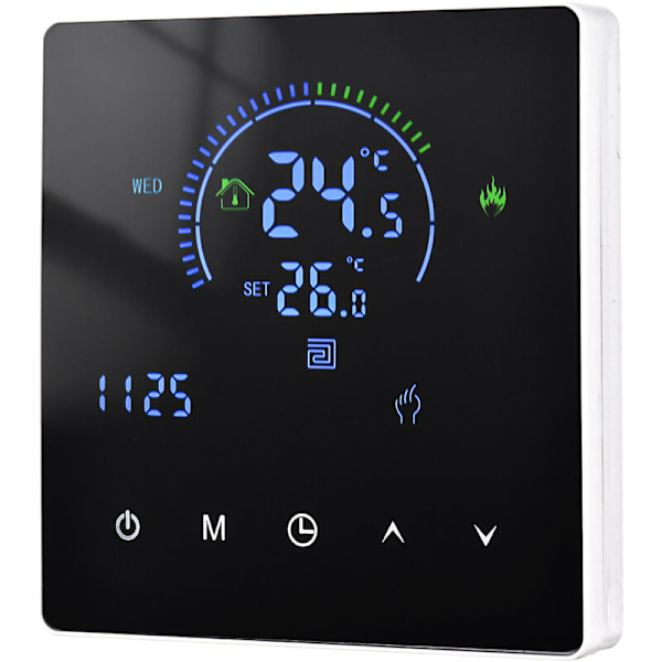 Älykäs WiFi Älykäs WiFi Termostaatti Lämpötilansäädin Vesilämmityslaitteille LCD Piirustusnappi Ohjelmoitava Kaukosäädin maanalainen h
