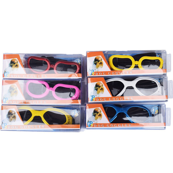 Hunde Goggles, Solbriller til kæledyr, Sammenfoldelige Hunde Goggles UV-beskyttelse Solbriller