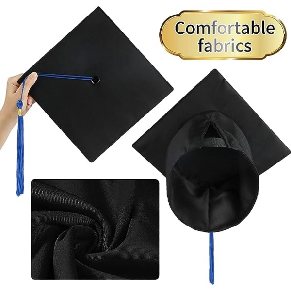 Unisex graduation hat, justerbar graduate cap graduation cap til