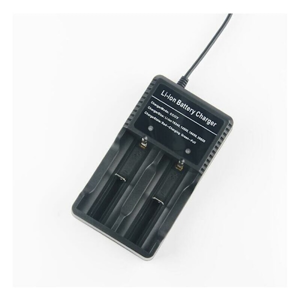Ladda Ditt Batteri Överallt 18650 Batteriladdare för 3.7V 18650 14500 16340 26650 Batterier, Batteri ingår ej LO-Ron