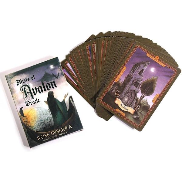 Mists of Avalon Oracle Tarot med väska Familjespel