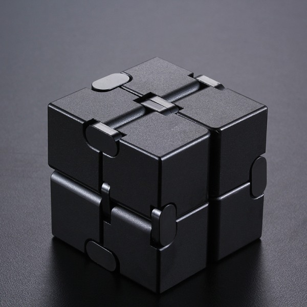 3pc Fidget Cube Decompression Toy Infinity Cube, Fidget Finger Toy Stress og Angst Relief til Kontorpersonale, Silikoneoverflade