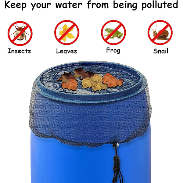 2 regnskyddsnät, 80 cm