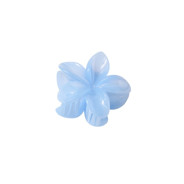6 Pack Jelly Non-Slip Flower Hårklemmer for kvinner - Søt hårstyling