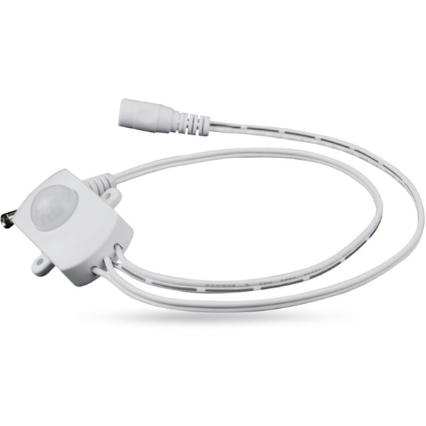 Lyskontakt med IR-sensor 5 A DC 5-24 V, kontakt med menneskelig infrarød sensor med justerbart forsinkelsesområde fra 2 til 360 sekunder, til belysningsaktivering