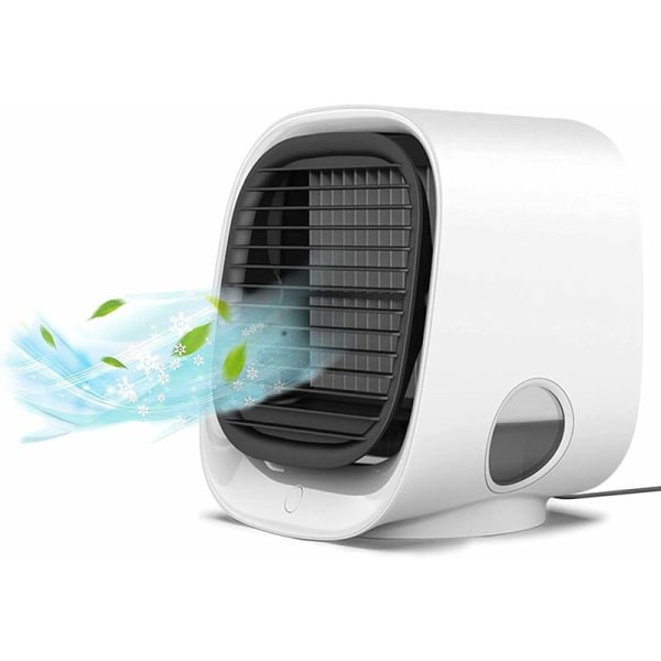 Bärbar mini luftkonditionering, 3 i 1 luftkylare Fläkt Luftkonditionering 3 hastigheter Personlig bärbar luftkonditionering Mini tyst luftkonditionering för hemmet