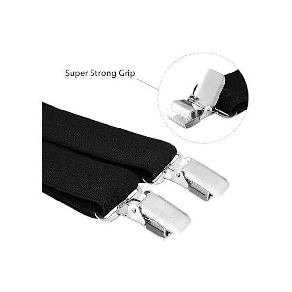Breta Breta ultra robust elastisk justerbar 120cmx5cm form x marinblå