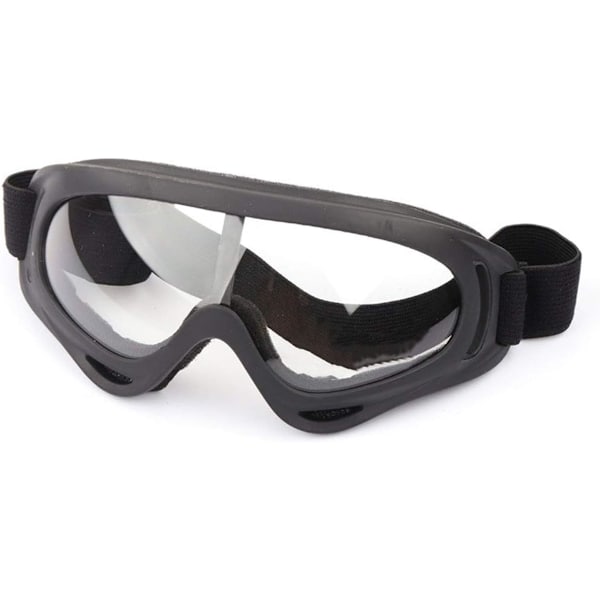 Skibriller sport snowboard skating skibriller (farve: sort transparent)