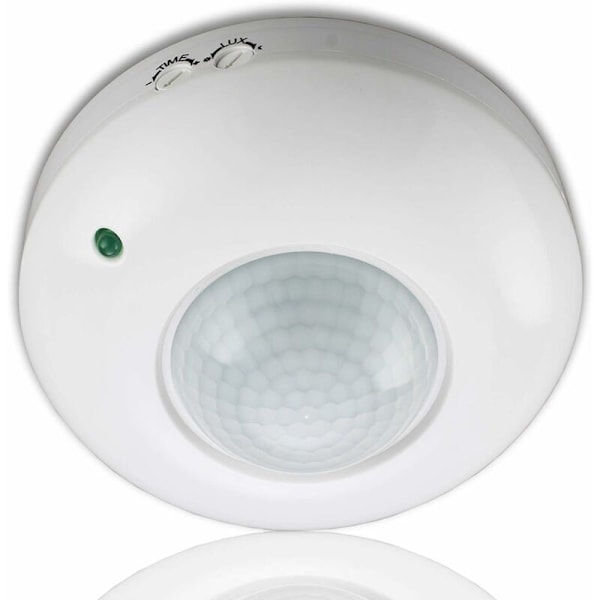 PIR Bevægelsessensor Overflademontering Loftmontering 360° Max 1200W