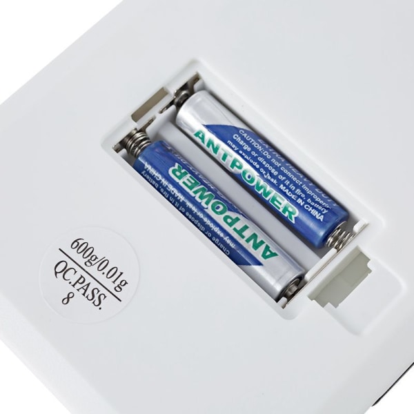 600g/0.01g elektronisk köksvåg
