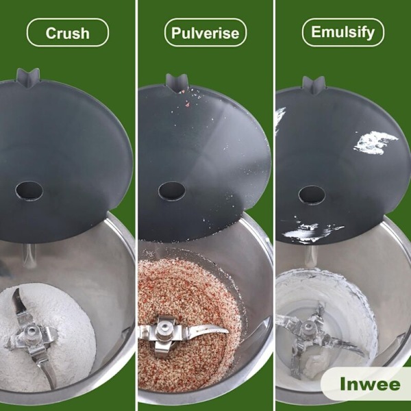Skålreducerare för Thermomix, Blender Skål Delare Kompatibel med Thermomix TM5, TM6, Reducera, Hacka och Förhindra Stänk för Kökstillbehör Verktyg