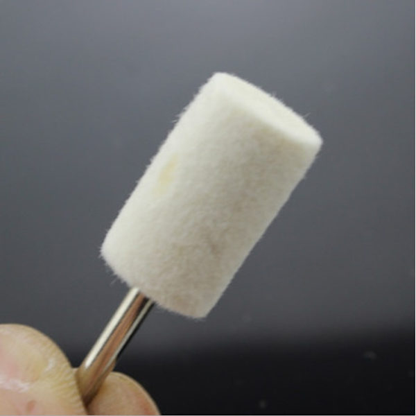Kiillotuslaikka ja sieni villakiillotuspyörä kartiomainen villahiomalaikka 30 kpl (sylinteri 3*10 mm)