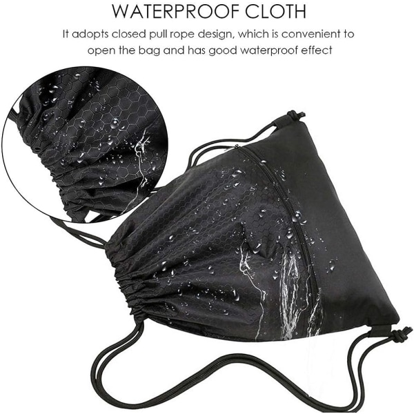 Rope Swim Oxford Cloth Bag (Sort 44*32cm), Sports Gym Bag Drawst
