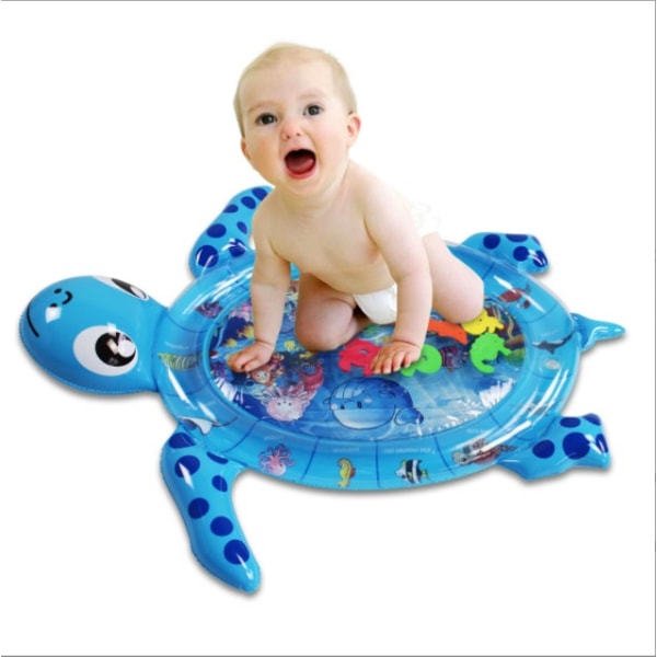 Ice pad PVC pat water pad cool for lying down (blue turtle)