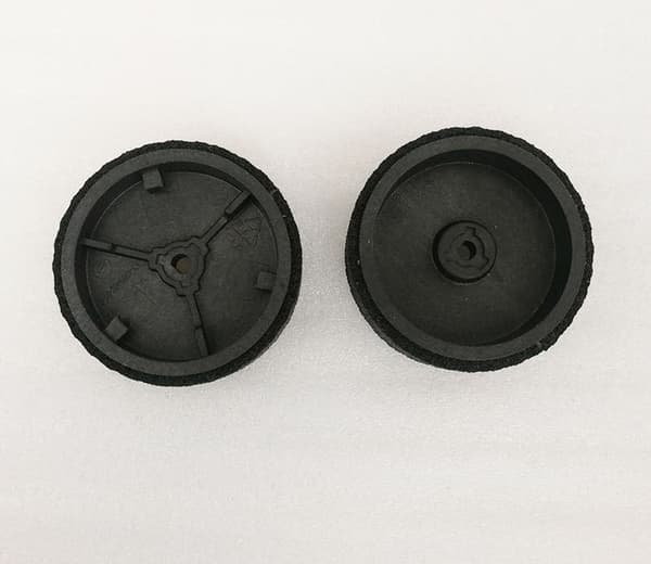 Sett med 2 erstatningshjul for iRobot Braava 380T 321 Mint Plus robot