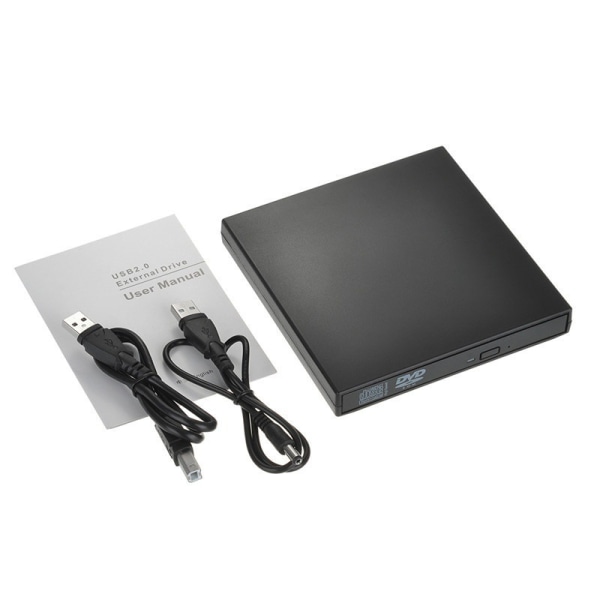 USB2.0 Ekstern CD/DVD-drev