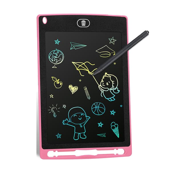 2 stk. LCD skriveplade | Graffiti Doodle Pad 8,5 tommer farveskærm tegnetablet børns læringsgave